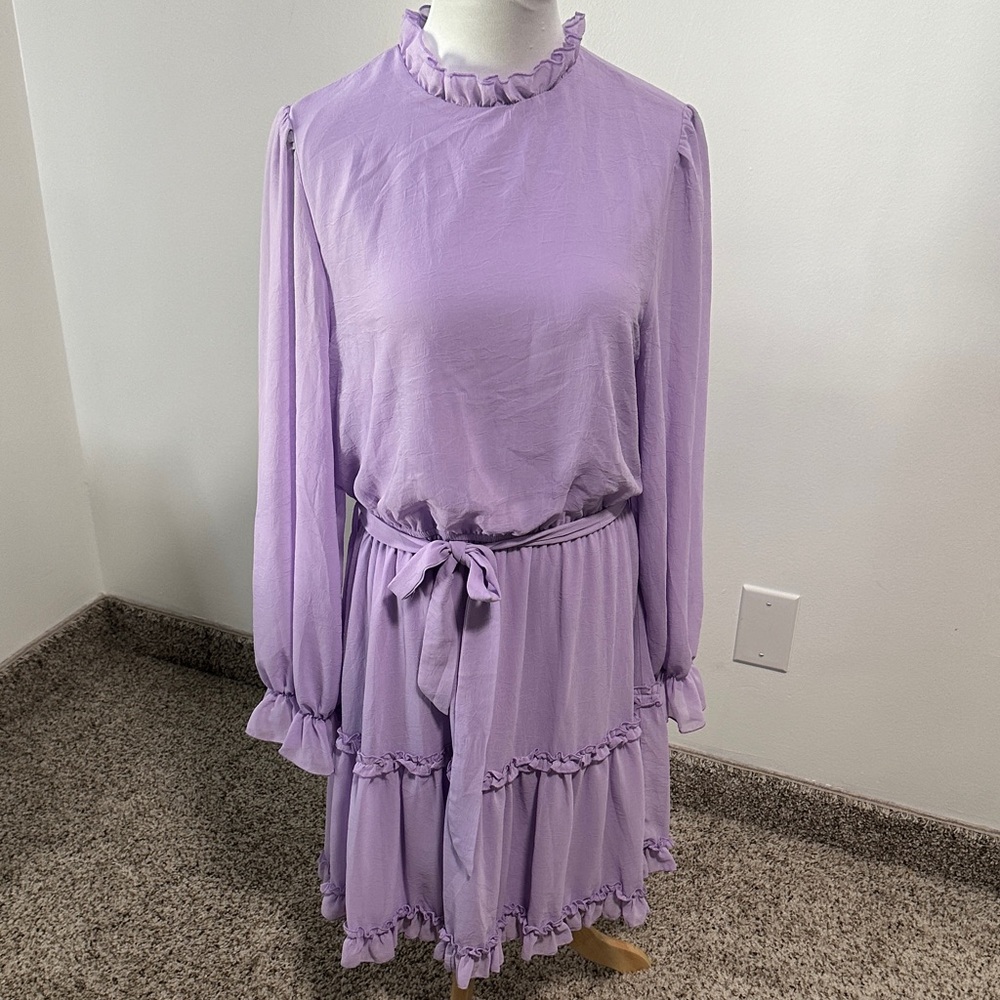 🌴 NWT She + Sky Chiffon Dress